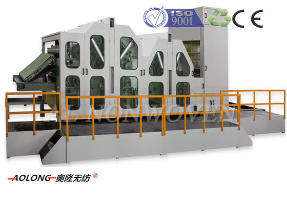 China Máquina de cardado no tejida de la fibra de los PP para las pequeñas empresas 1500m m - 2500m m proveedor