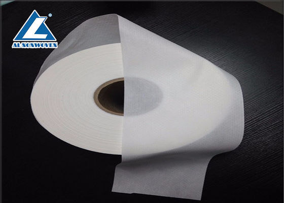 China 40 a 120 G/M imprimieron la tela no tejida elástico para hacer la cubierta del ojo del vapor proveedor