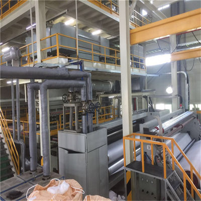 China Máquina no tejida de la tela de los Ss Spunbond para el geotextil con automático lleno proveedor